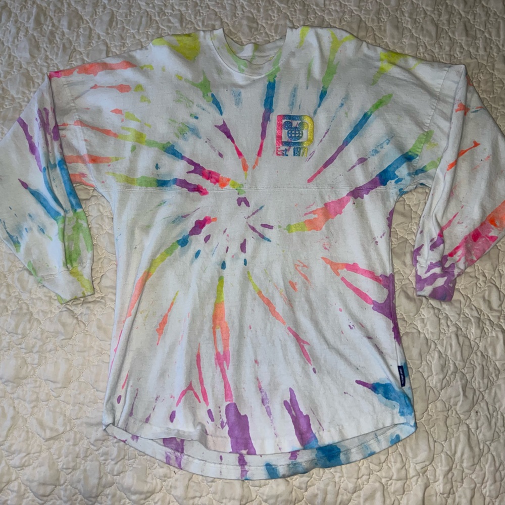 DisneyWorld Spirit Jersey Tie Dye